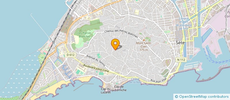 localisation de l'entreprise HEMEL  SETE