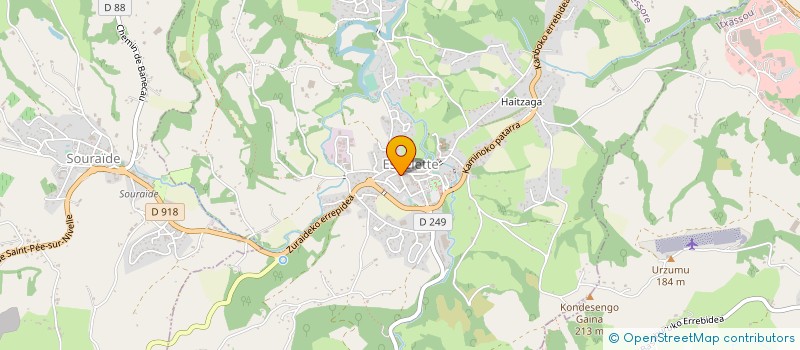 localisation de l'entreprise HEMEN ARCHITECTURE  ITXASSOU