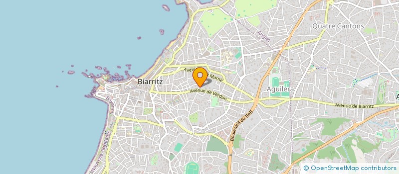 localisation de l'entreprise HEMEN GAUDE à BIARRITZ