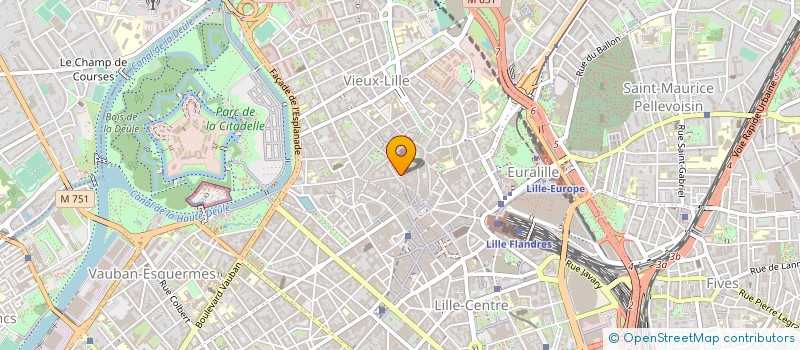 localisation de l'entreprise HEMERA à LILLE
