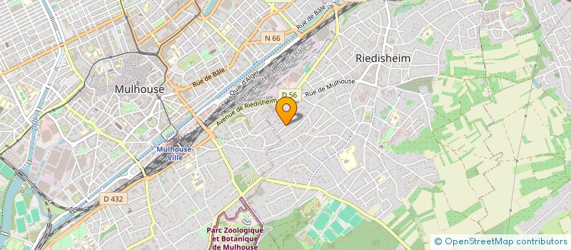 localisation de l'entreprise HEMERA  RIEDISHEIM