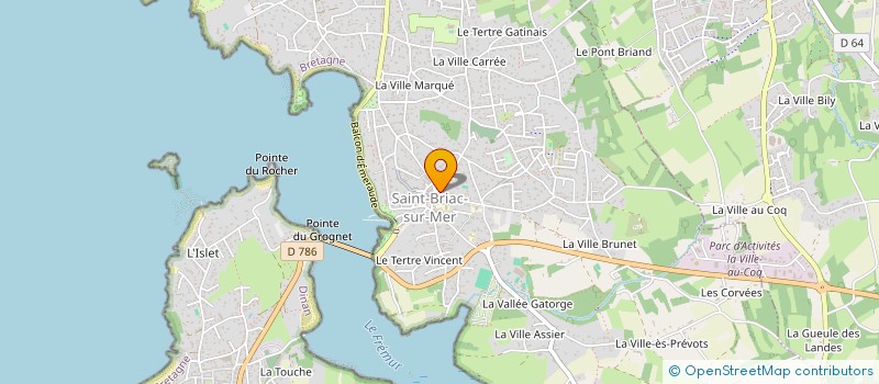 localisation de l'entreprise HEMERA  SAINT-BRIAC-SUR-MER