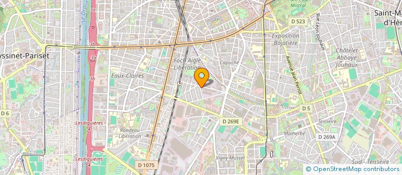 localisation de l'entreprise HEMERA à GRENOBLE