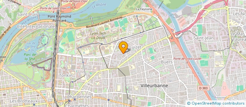 localisation de l'entreprise HEMERA EVENTS  VILLEURBANNE