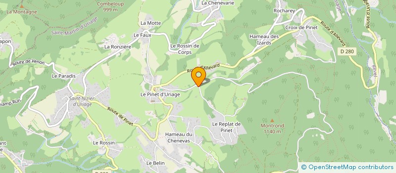 localisation de l'entreprise HEMERA HORSE  SAINT-MARTIN-D'URIAGE