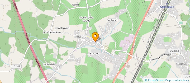 localisation de l'entreprise HEMERA RESEAU à PEUJARD