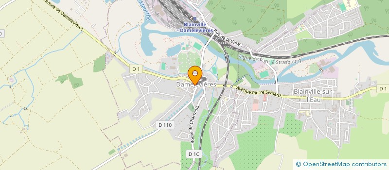 localisation de l'entreprise HEMERA STORE  DOMBASLE SUR MEURTHE