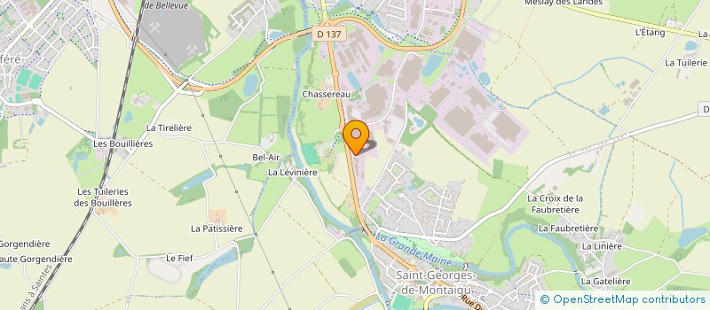 localisation de l'entreprise HEMERAS PROPRETE à MONTAIGU-VENDEE