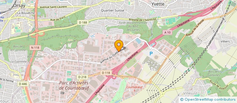localisation de l'entreprise HEMERIA SERVICES à VILLEBON-SUR-YVETTE