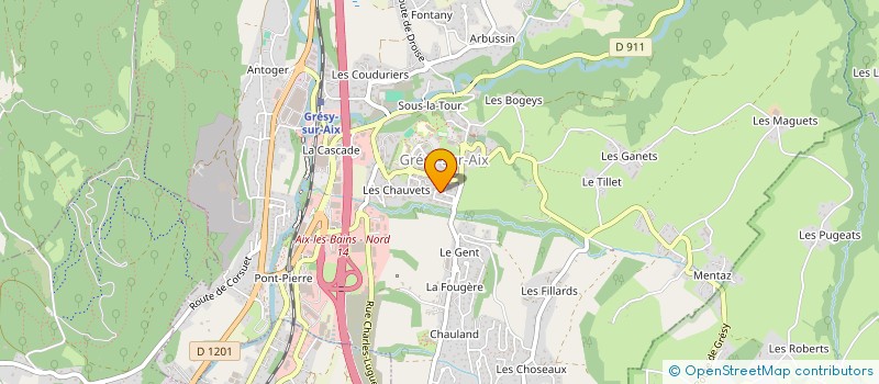 localisation de l'entreprise HEMERIUM CONSEIL à GRESY-SUR-AIX
