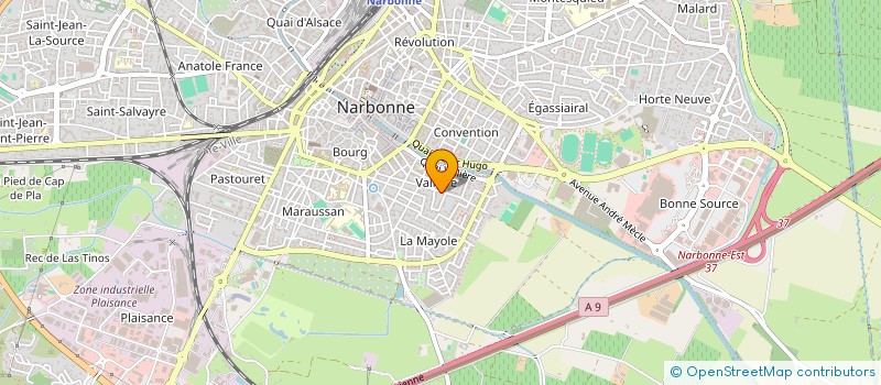 localisation de l'entreprise HEMEROCALLE à NARBONNE