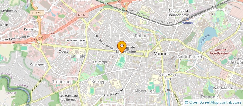 localisation de l'entreprise HEMEROTHEQUE à VANNES