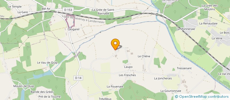 localisation de l'entreprise HEMERY à ALLAIRE