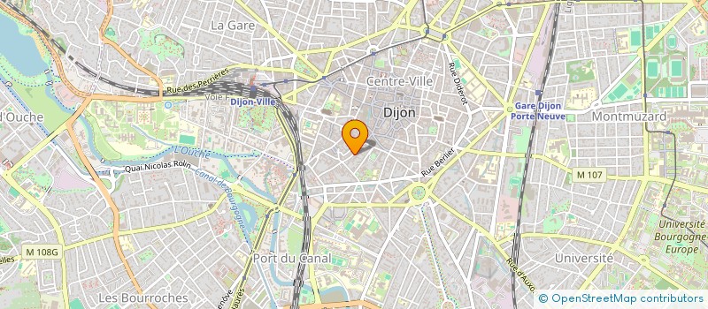 localisation de l'entreprise HEMERY BERBISEY à DIJON