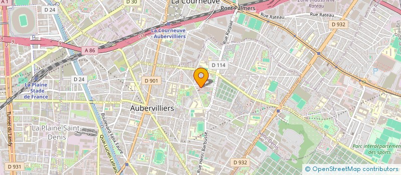 localisation de l'entreprise HEMET PHONE à AUBERVILLIERS
