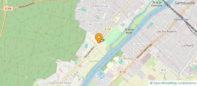 localisation de l'entreprise HEMET SAS à LE MESNIL-LE-ROI