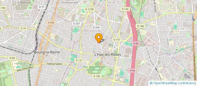 localisation de l'entreprise HEMI  L'HAY-LES-ROSES