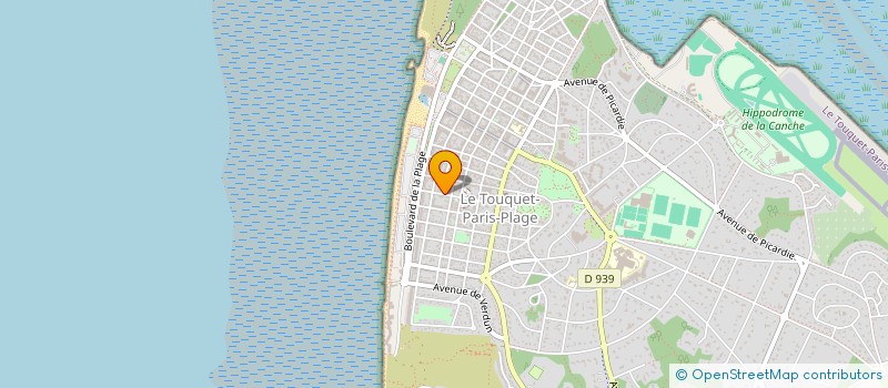 localisation de l'entreprise HEMI  LE TOUQUET-PARIS-PLAGE