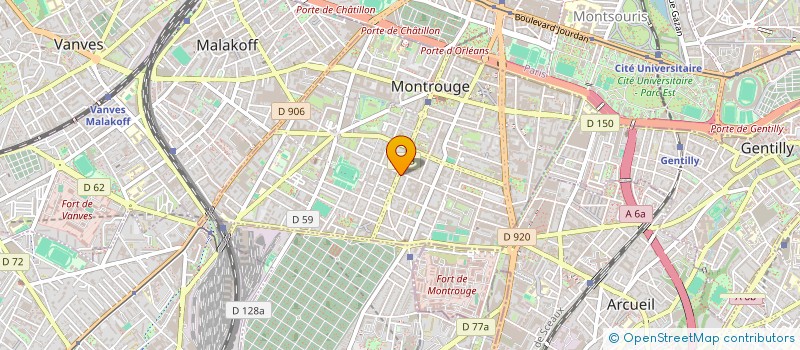 localisation de l'entreprise HEMIFA DISTRIBUTION à MONTROUGE