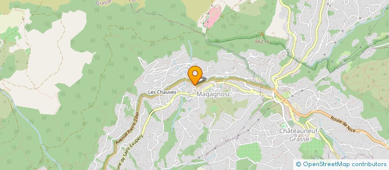 localisation de l'entreprise HEMILAU  GRASSE