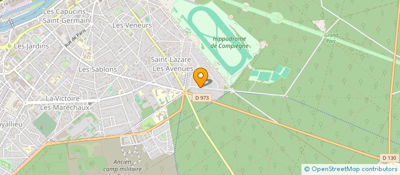 localisation de l'entreprise HEMINE  COMPIEGNE