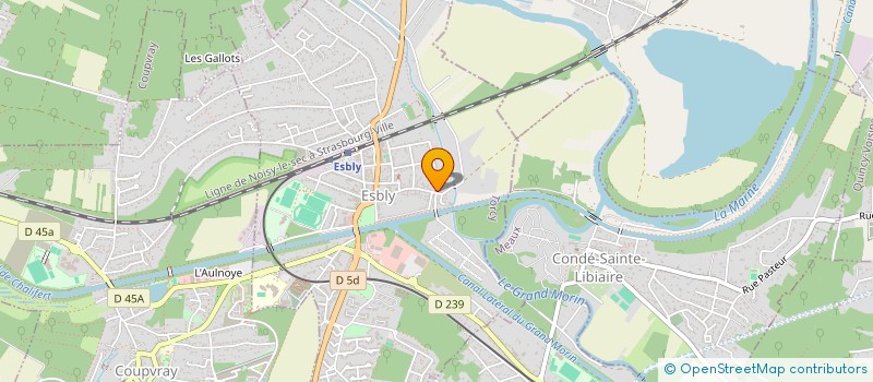 localisation de l'entreprise HEMIOUNOU à ESBLY