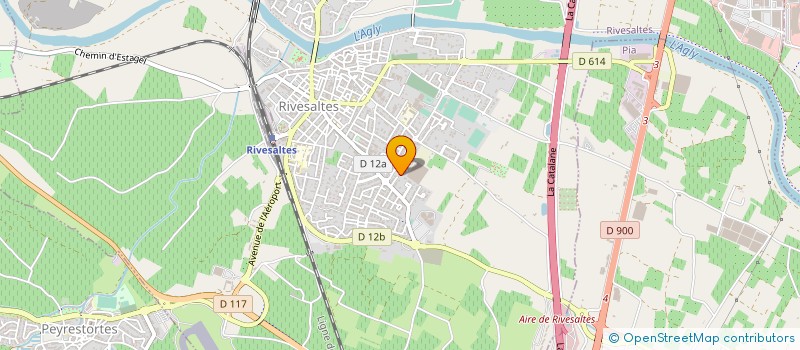 localisation de l'entreprise HEMIPARESIE 66 à RIVESALTES