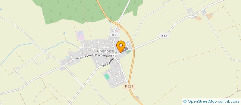 localisation de l'entreprise HEMIRO à CHENOISE-CUCHARMOY