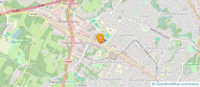 localisation de l'entreprise HEMIS  SAINT-HERBLAIN