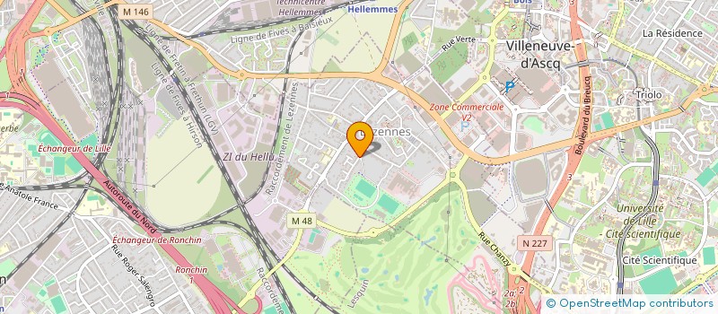 localisation de l'entreprise HEMIS FR à LEZENNES