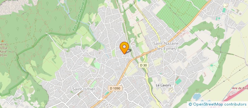 localisation de l'entreprise HEMISPHERE à SAINT-ISMIER
