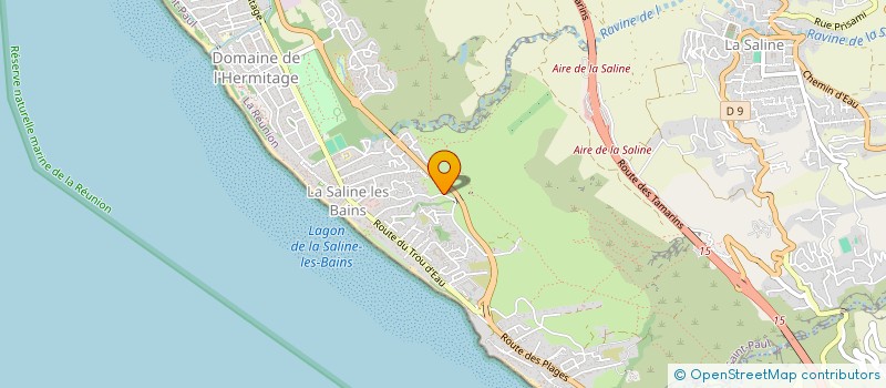 localisation de l'entreprise HEMISPHERE EVENT  SAINT-PAUL