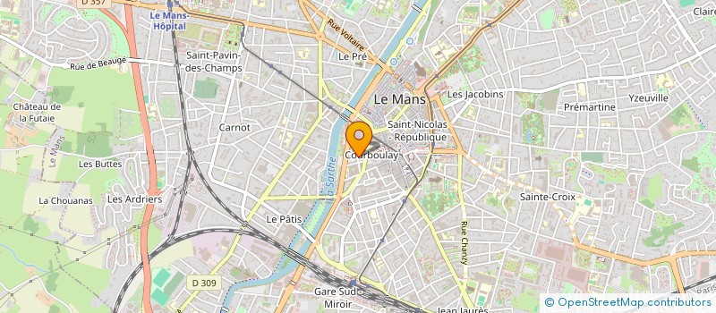 localisation de l'entreprise HEMISPHERE HOME  LE MANS