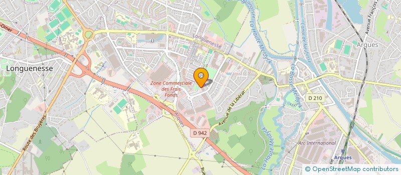 localisation de l'entreprise HEMISPHERE SUD SAINT OMER  ARQUES
