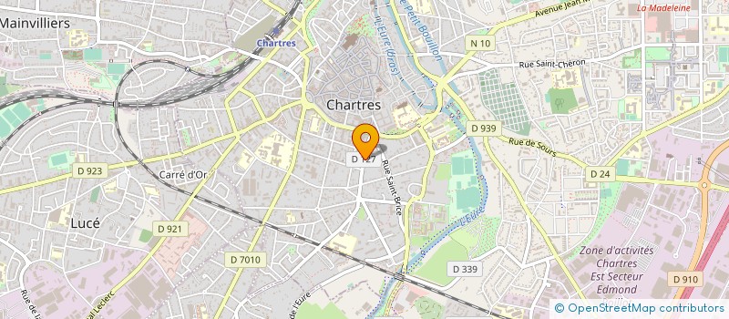 localisation de l'entreprise HEMISPHERES ET COMPAGNIE à MAINVILLIERS
