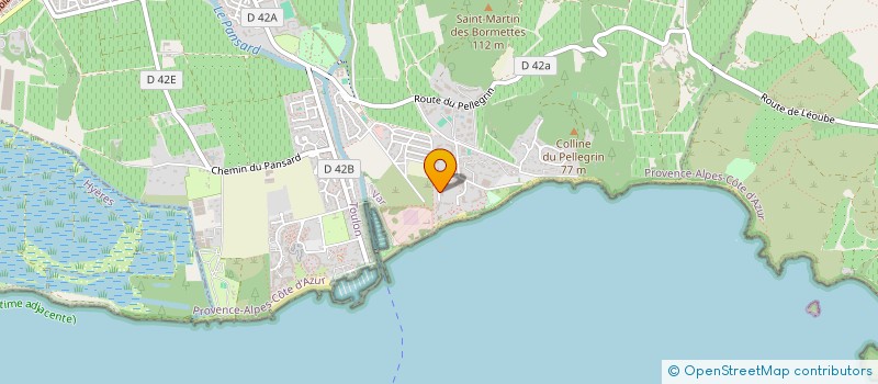 localisation de l'entreprise HEMISPHERES INVEST INTERNATIONAL  LA LONDE-LES-MAURES