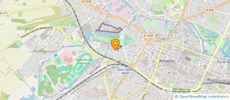 localisation de l'entreprise HEMIX SPORT  AMIENS