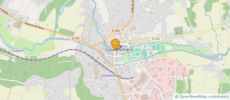 localisation de l'entreprise HEMMJE à COULOMMIERS