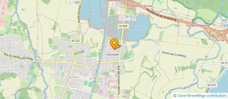 localisation de l'entreprise HEMMLER FRANCE à ESCHAU