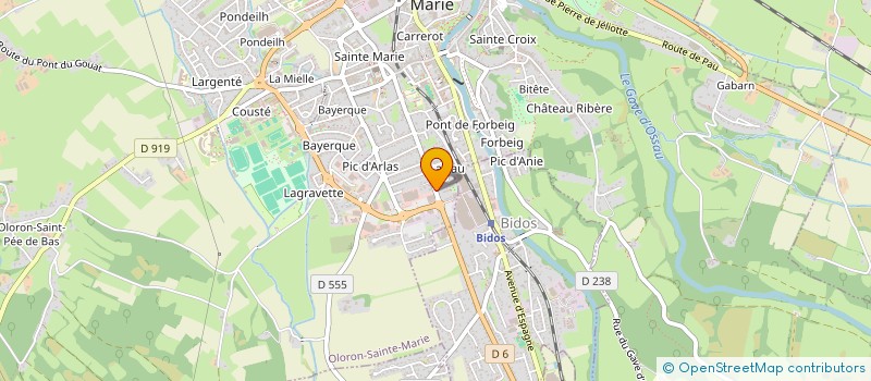 localisation de l'entreprise HEMNA VERDA  OLORON-SAINTE-MARIE