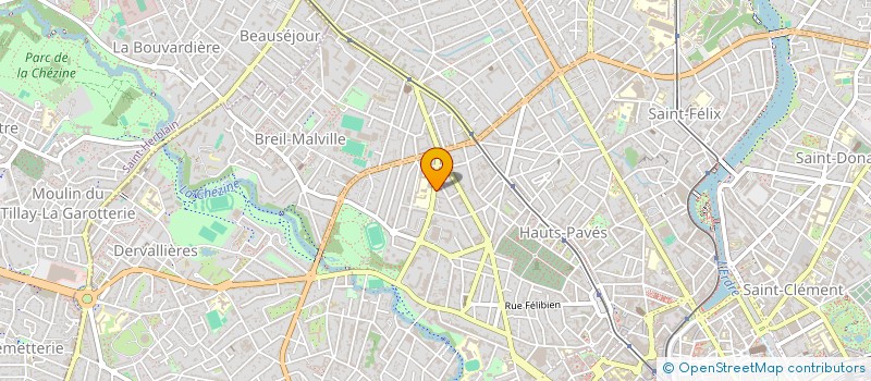 localisation de l'entreprise HEMO  NANTES