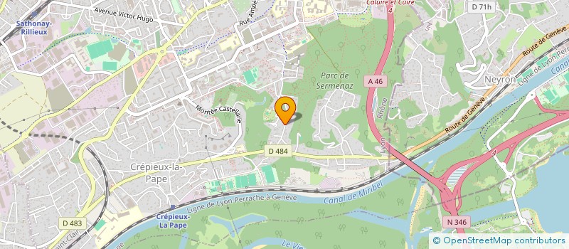 localisation de l'entreprise HEMOFENIX FRANCE  RILLIEUX-LA-PAPE