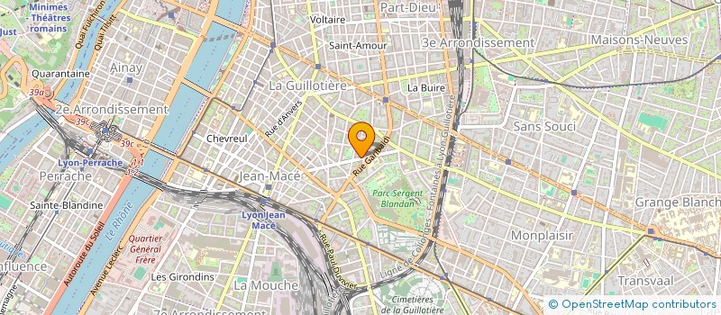 localisation de l'entreprise HEMOGYN  LYON