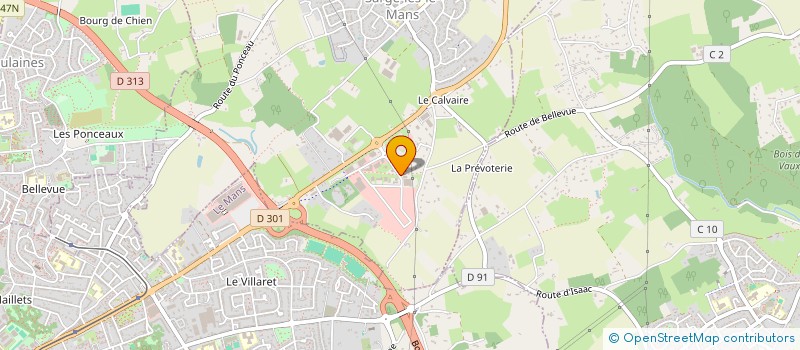 localisation de l'entreprise HEMON  SARGE-LES-LE-MANS
