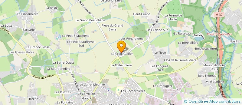 localisation de l'entreprise HEMON MORALES à FONDETTES