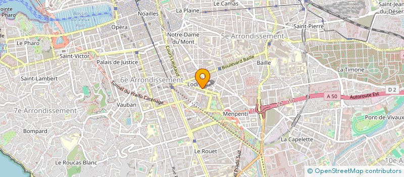 localisation de l'entreprise HEMOSYSTEM à MARSEILLE