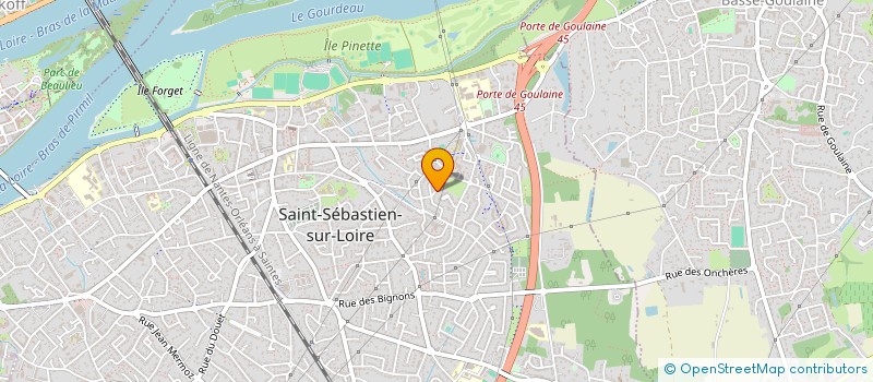 localisation de l'entreprise HEMP à SAINT-SEBASTIEN-SUR-LOIRE
