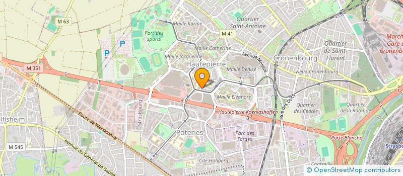 localisation de l'entreprise HEMPBIOOX à STRASBOURG
