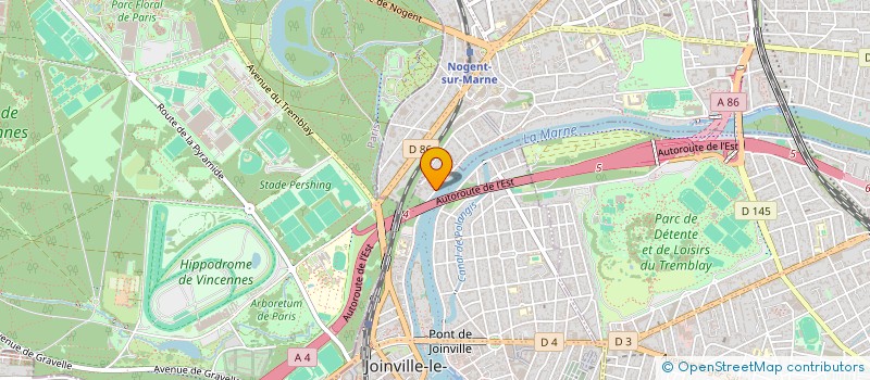 localisation de l'entreprise HEMPLAB à JOINVILLE-LE-PONT