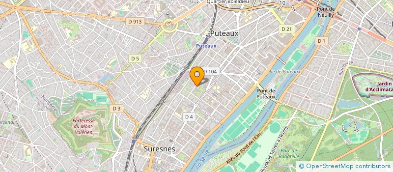 localisation de l'entreprise HEMSDALE à SURESNES